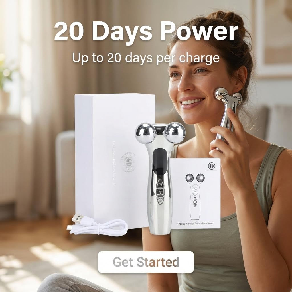Intelligent Pulse Roller Facial Massager